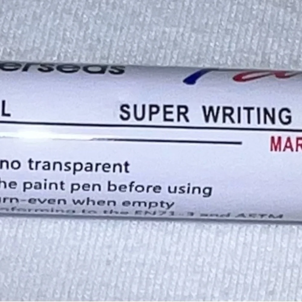 White & Yellow Marker